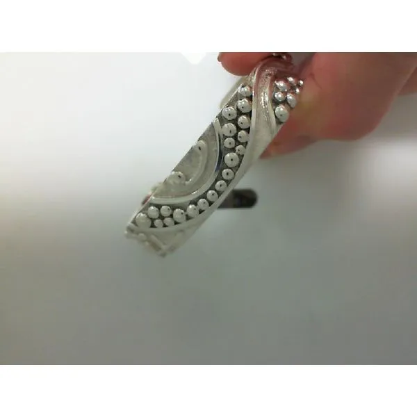 ピアス STONEHENgE SHe silver bracelet SA24BC2F Heishi Silver Bracelet with 4mm Silver Beads - BU900698