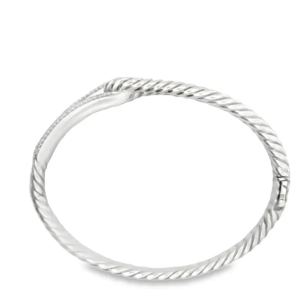 Sterling Silver 1.5cttw David Yurman Bangle 610-00855 Image 3 Monarch Jewelry Winter Park, FL