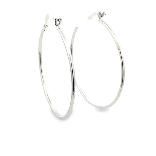 Sterling Silver Hoops 645-00834 Image 3 Monarch Jewelry Winter Park, FL