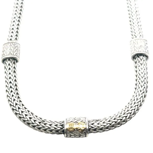 John  Hardy Sterling Silver Necklace 665-00598 Image 3 Monarch Jewelry Winter Park, FL