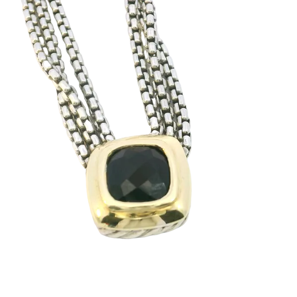 David Yurman Albion Necklace, Onyx 665-00599 Image 2 Monarch Jewelry Winter Park, FL