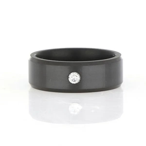 Elysium Black Diamond Wedding Ring 800-00106 Monarch Jewelry Winter Park, FL