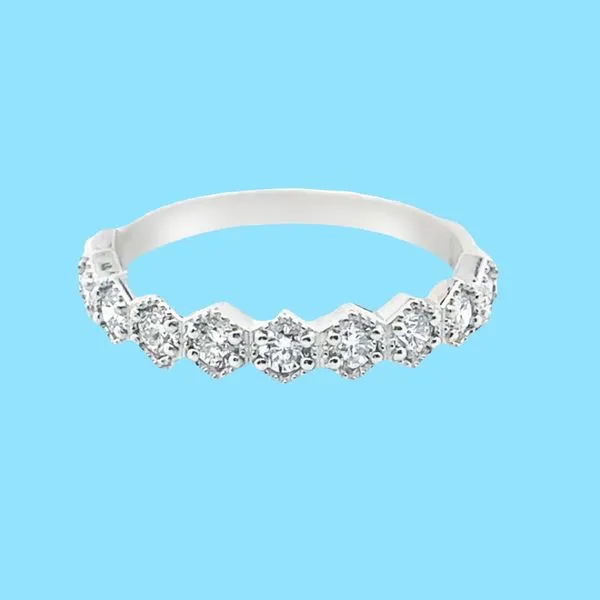 14KW 0.45ctw Lab Grown Diamond Anniversary Band 850-00038 Monarch Jewelry Winter Park, FL