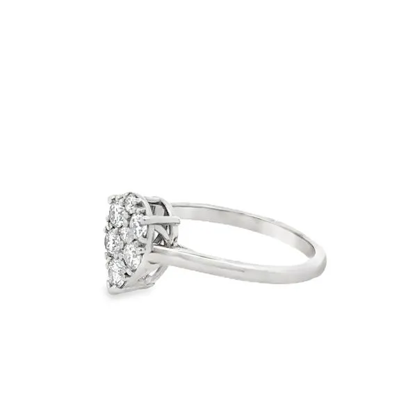 14KW Pear Shape Cluster Lab Grown Diamond Ring 850-00076 Image 2 Monarch Jewelry Winter Park, FL
