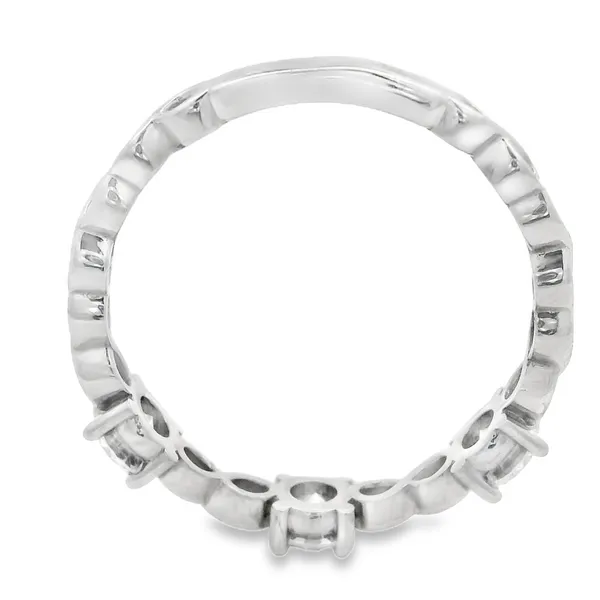 14KW 0.45ctw Lab Grown Diamond Ring with Infinity Design 850-00040 Image 3 Monarch Jewelry Winter Park, FL