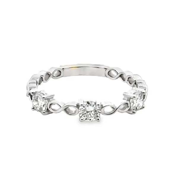 14KW 0.45ctw Lab Grown Diamond Ring with Infinity Design 850-00081 Monarch Jewelry Winter Park, FL