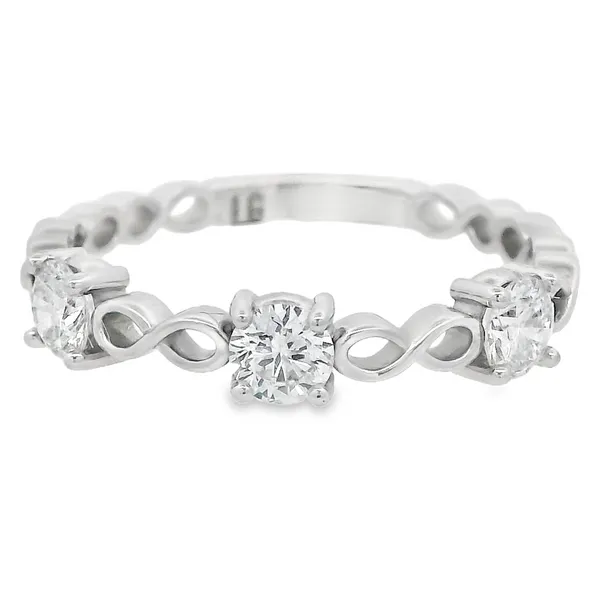 14KW 0.45ctw Lab Grown Diamond Ring with Infinity Design 850-00040 Monarch Jewelry Winter Park, FL