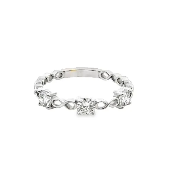 14KW 0.45ctw Lab Grown Diamond Ring with Infinity Design 850-00081 Monarch Jewelry Winter Park, FL