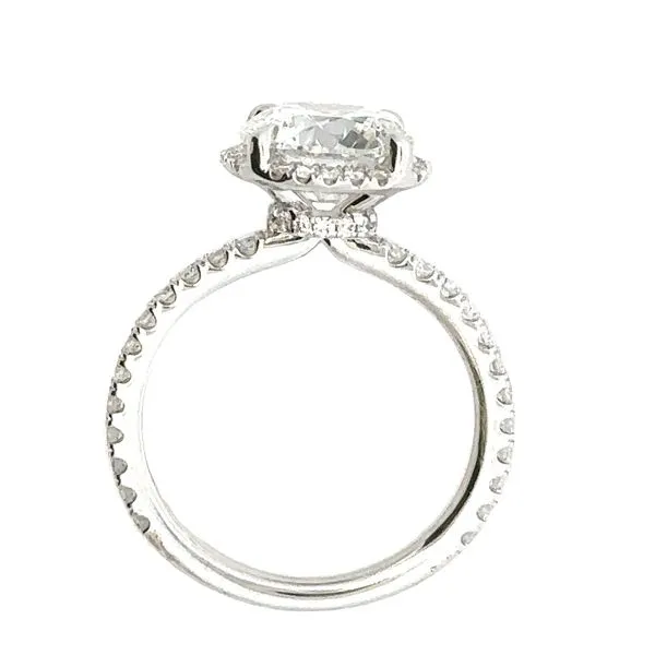 3.51carat 14Karat White Gold Lab Grown Diamond Engagement Ring 850-00125 Image 3 Monarch Jewelry Winter Park, FL