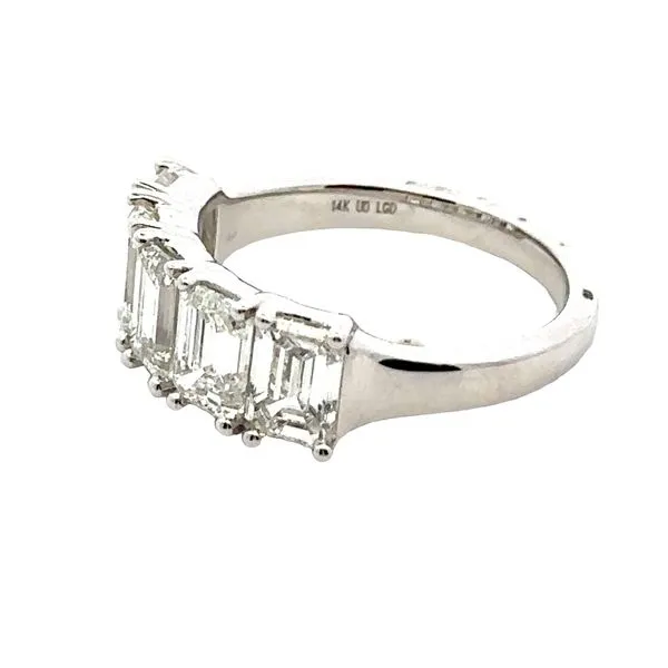 3.5 Carat Emerald Cut Lab Grown Diamond Anniversary Band 850-00130 Image 2 Monarch Jewelry Winter Park, FL