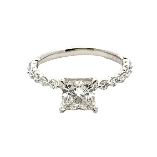 1.51carat Princess Cut Lab Grown Engagement Ring 850-00132 Monarch Jewelry Winter Park, FL