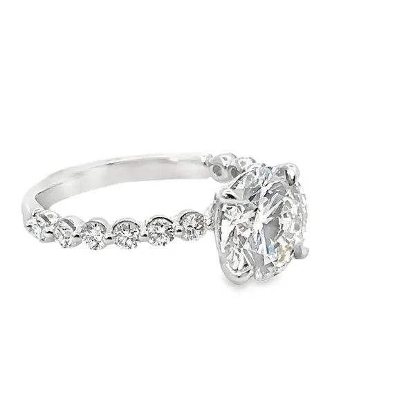 2.5carat Round Lab Grown Diamond Engagement Ring 850-00134 Image 3 Monarch Jewelry Winter Park, FL