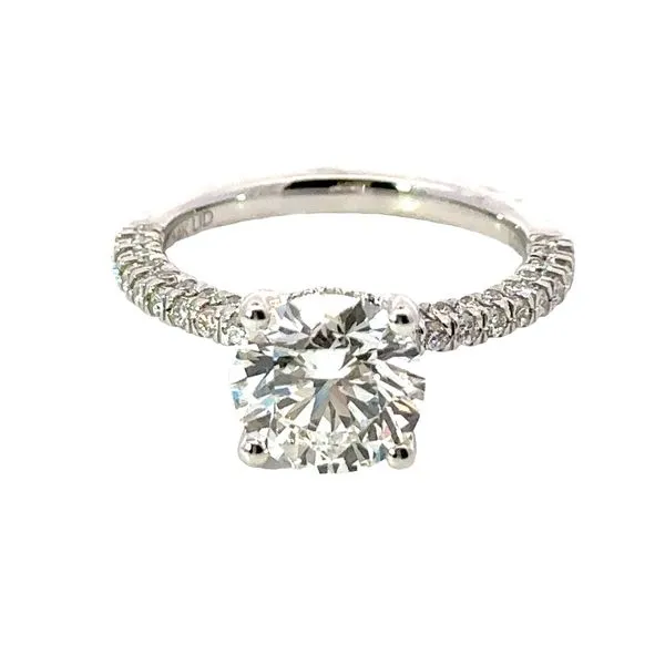 3.18cttw Round Lab Grown Diamond Engagement Rng 850-00136 Monarch Jewelry Winter Park, FL