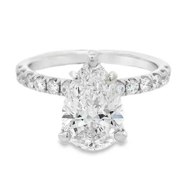 18K White Gold Lab Grown Diamond Ring Monarch Jewelry Winter Park, FL