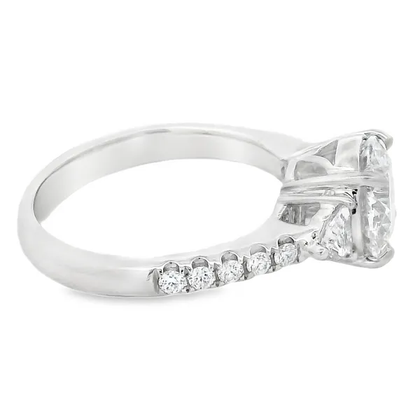 2.01 carat round Lab Grown Diamond Engagement Ring 850-00175 Image 3 Monarch Jewelry Winter Park, FL