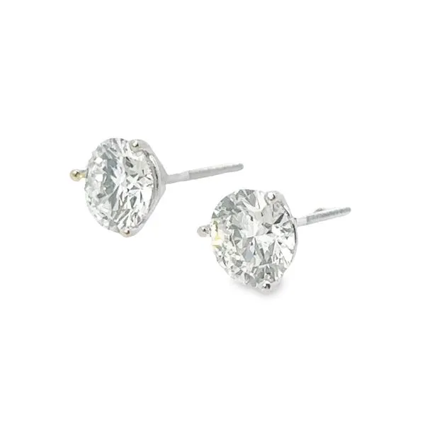 14KW 0.66ctw Lab Grown Diamond Earrings 860-00182 Image 2 Monarch Jewelry Winter Park, FL
