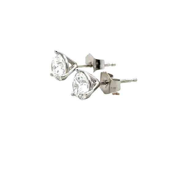 1.26ctw Lab Grown Diamond Studs 860-00208 Image 2 Monarch Jewelry Winter Park, FL