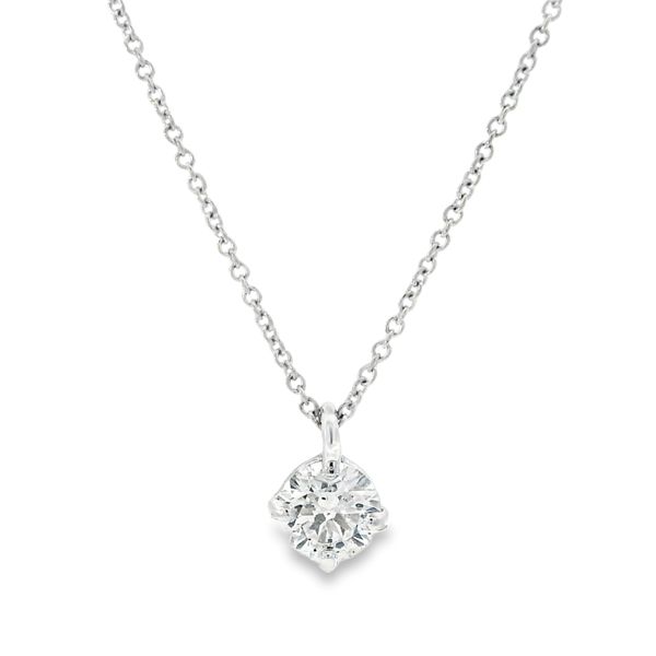 14K White Gold Lab Grown Diamond Necklace Monarch Jewelry Winter Park, FL