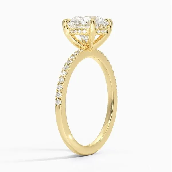 LABGROWN Diamond Engagement Ring Image 2 Moore Jewelers Laredo, TX