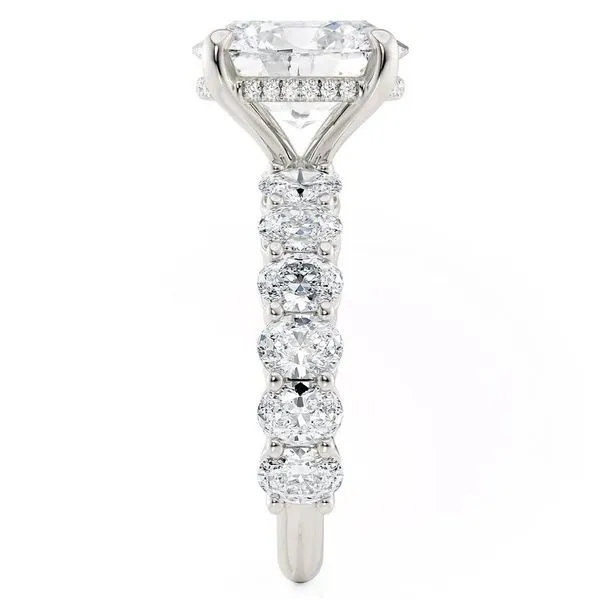 LABGROWN Diamond Engagement Ring Image 2 Moore Jewelers Laredo, TX