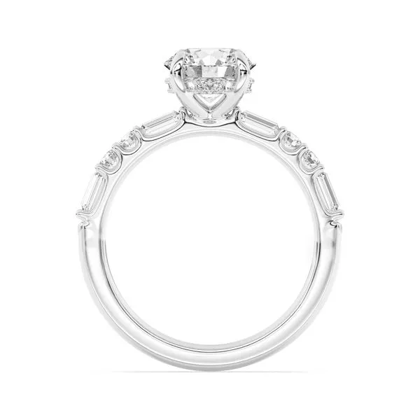Lab Grown Diamond Engagement Ring Image 3 Moore Jewelers Laredo, TX
