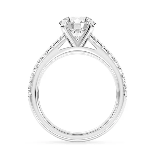 LABGROWN Diamond Engagement Ring Image 3 Moore Jewelers Laredo, TX