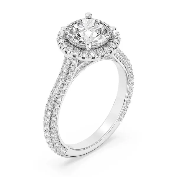 LABGROWN Diamond Engagement Ring Image 2 Moore Jewelers Laredo, TX