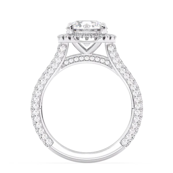 LABGROWN Diamond Engagement Ring Image 3 Moore Jewelers Laredo, TX