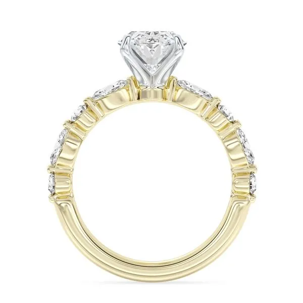 LABGROWN Diamond Engagement Ring Image 3 Moore Jewelers Laredo, TX