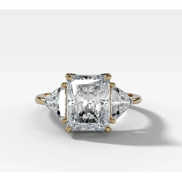 14K Yellow Gold Lab Grown Diamond Engagement Ring Moore Jewelers Laredo, TX