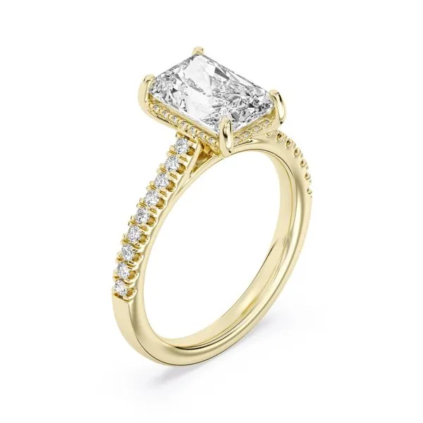 LABGROWN Diamond Engagement Ring Image 2 Moore Jewelers Laredo, TX