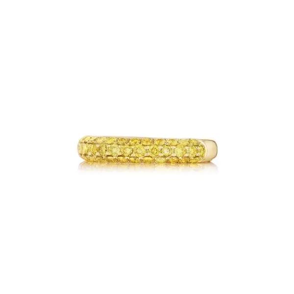 14K Yellow Gold Half Anniversary Wedding Band Moore Jewelers Laredo, TX