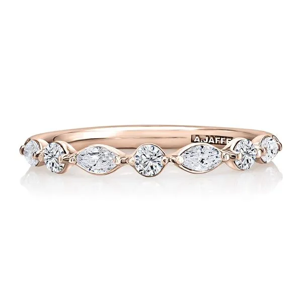 14K Rose Gold Anniversary Wedding Band Moore Jewelers Laredo, TX