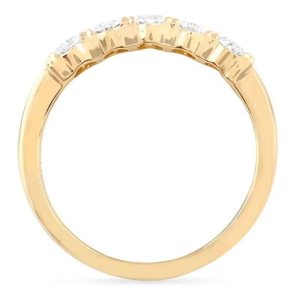 Lab Grown Diamond Wedding Band Image 2 Moore Jewelers Laredo, TX