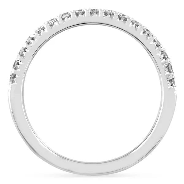 Lab Grown Diamond Wedding Band Image 2 Moore Jewelers Laredo, TX