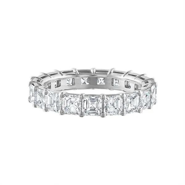 Platinum White Diamond Eternity Band Moore Jewelers Laredo, TX