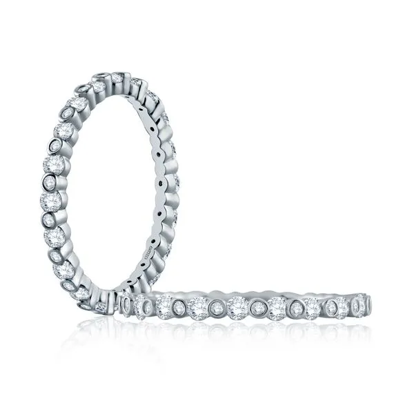14K White Gold Eternity Band Moore Jewelers Laredo, TX