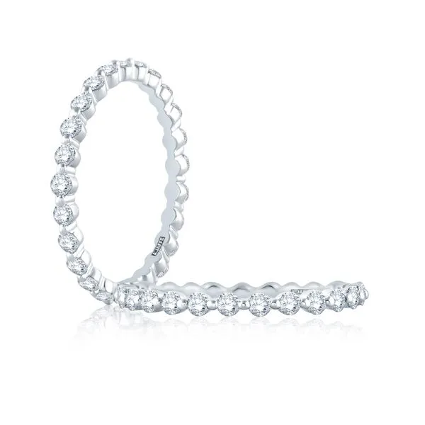 14K White Gold Eternity Band Moore Jewelers Laredo, TX