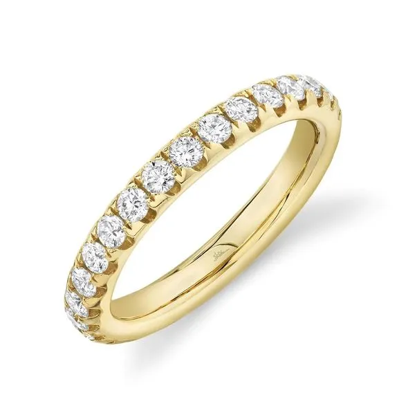 14K Yellow Gold Diamond Eternity Band Moore Jewelers Laredo, TX
