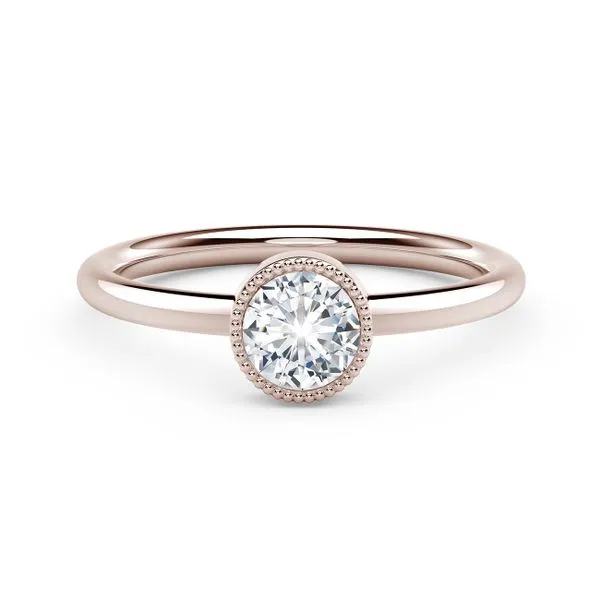18K Rosé Stackable Diamond Fashion Ring Moore Jewelers Laredo, TX