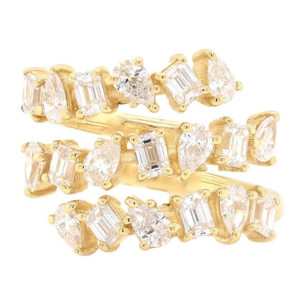 18K Yellow Gold Diamond Fashion Ring Moore Jewelers Laredo, TX
