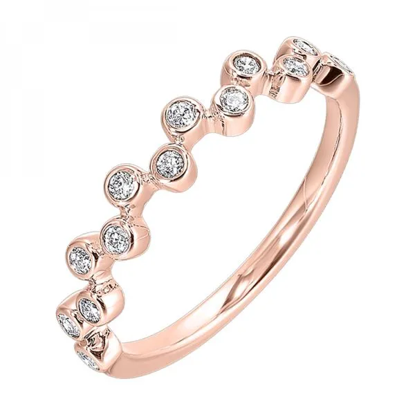 14K Rose Gold Stackable Fashion Ring Moore Jewelers Laredo, TX