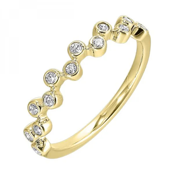 14K Yellow Gold Stackable Fashion Ring Moore Jewelers Laredo, TX