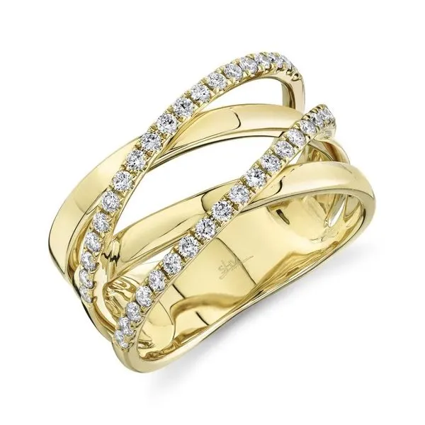 14K Yellow Gold Diamond Fashion Ring Moore Jewelers Laredo, TX