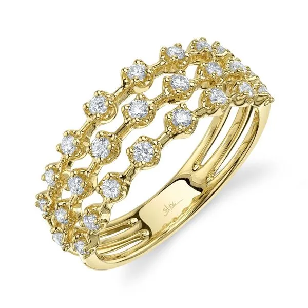 14K Yellow Gold Crown Set Fashion Ring Moore Jewelers Laredo, TX