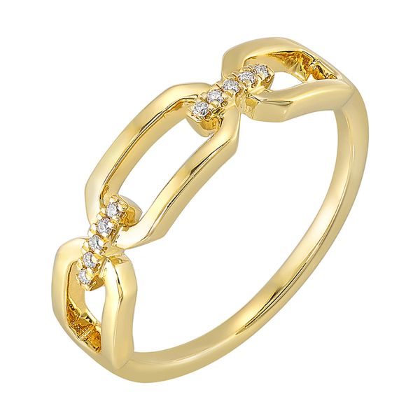 14K Yellow Gold Diamond Fashion Ring Moore Jewelers Laredo, TX