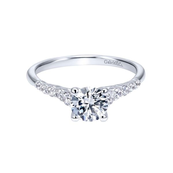 14 Karat Semi-Mounted Ring Ring With 0.25Tw Round Diamonds Moore Jewelers Laredo, TX