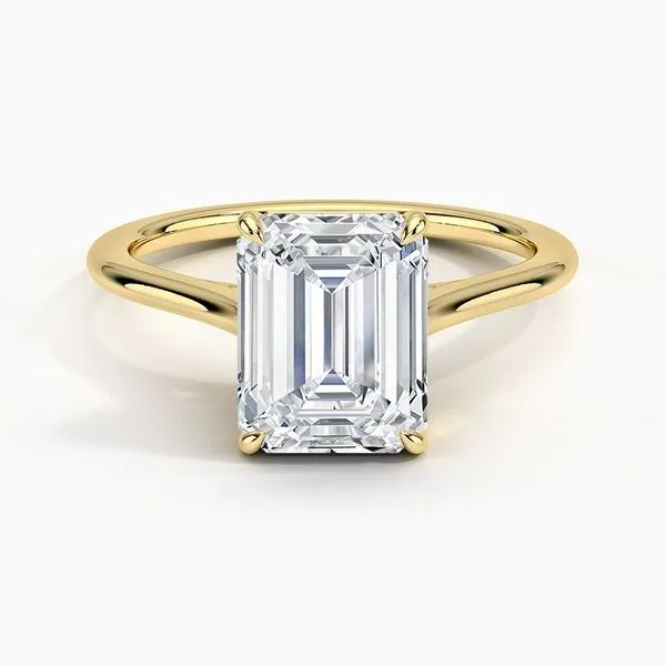 14K Yellow Gold Solitaire Diamond Ring Moore Jewelers Laredo, TX