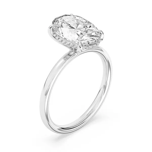 Lab Grown Diamond Engagement Ring Image 2 Moore Jewelers Laredo, TX