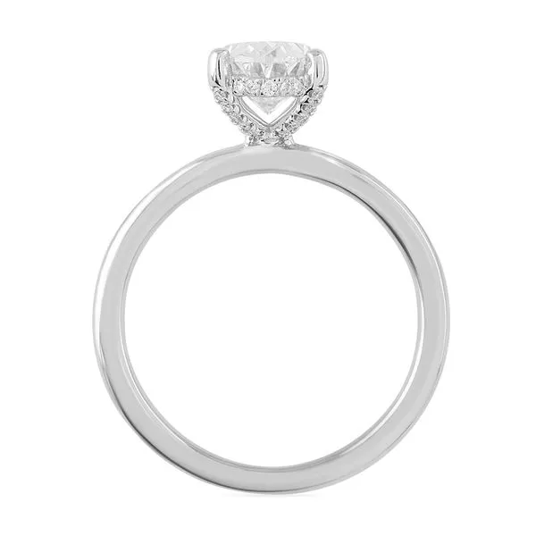 Mounted Solitaire Diamond Ring Image 2 Moore Jewelers Laredo, TX